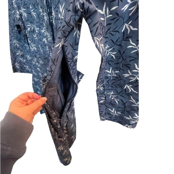 Gap Designed and Crafted Dress Fit & Flare Pockets- Women’s 6- Bamboo Leaf Print - Picture 7 of 13